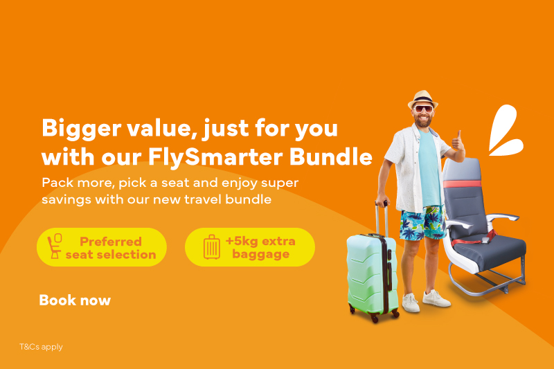 Fly high with low fares​